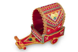 bullock-cart large red